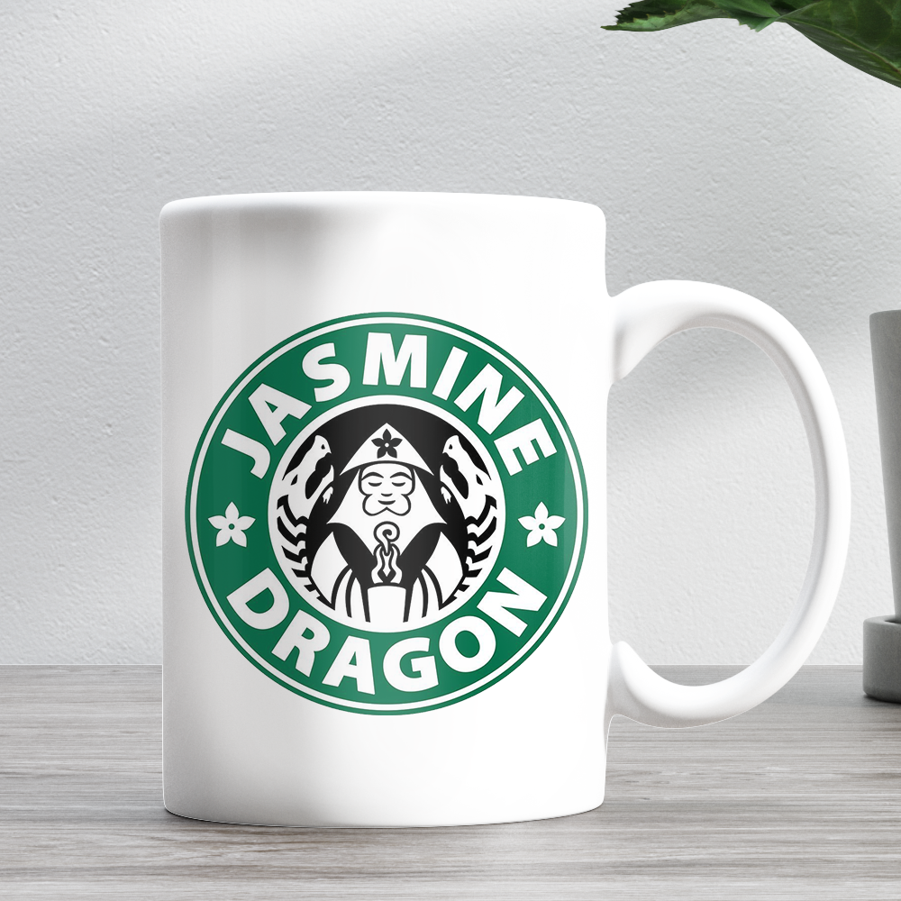 Starbucks Spoof Jasmine Dragon 11oz Ceramic Mug